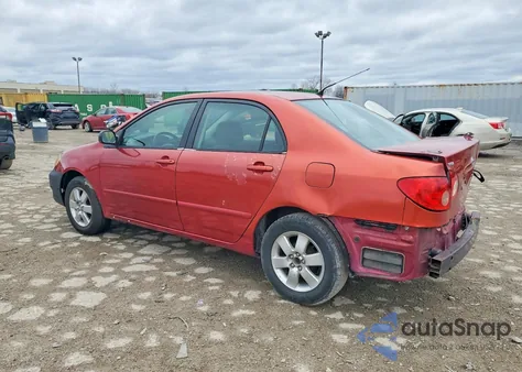 2006 Toyota Corolla Ce из США, поврежденный, VIN 2T1BR32E36C614211